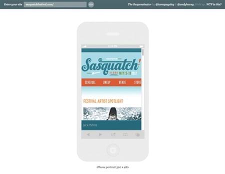 Sasquatch responsive image