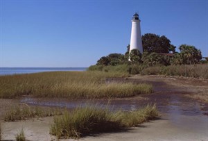 Distant Light House; very scenic