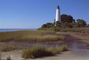 Distant Light House; very scenic