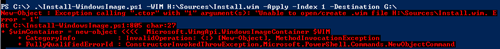 Windows 8 Error Message