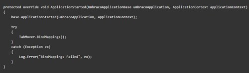 Tab Mover Final Code