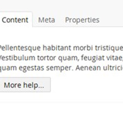 New Umbraco Package: Inline HTML Help Label